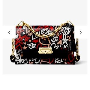 Beautiful Graffiti Bag by Micheal Kors